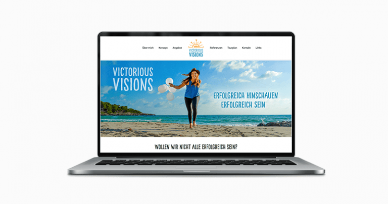 Webdesign Victorious Visions