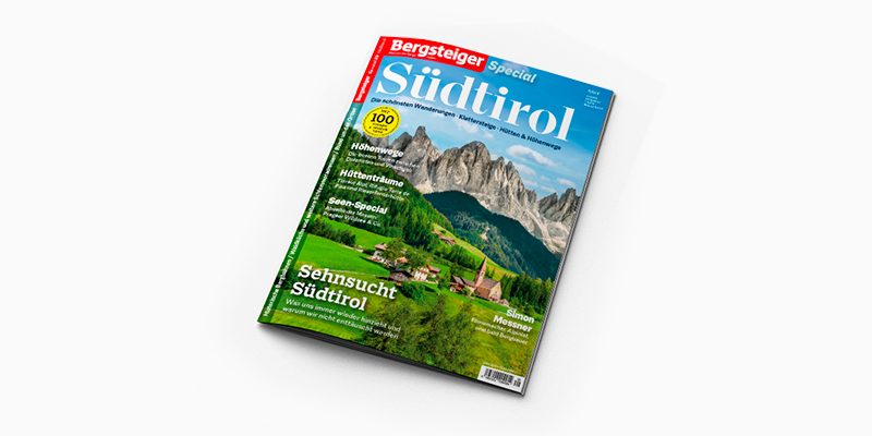 Bergsteiger Magazin Südtirol Editorial Design Melanie Dietlinger